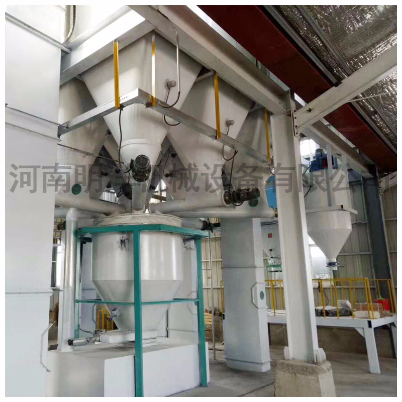 無塵噸包(人工)投料負壓氣力輸送 自動稱重配料 混合 存儲 包裝